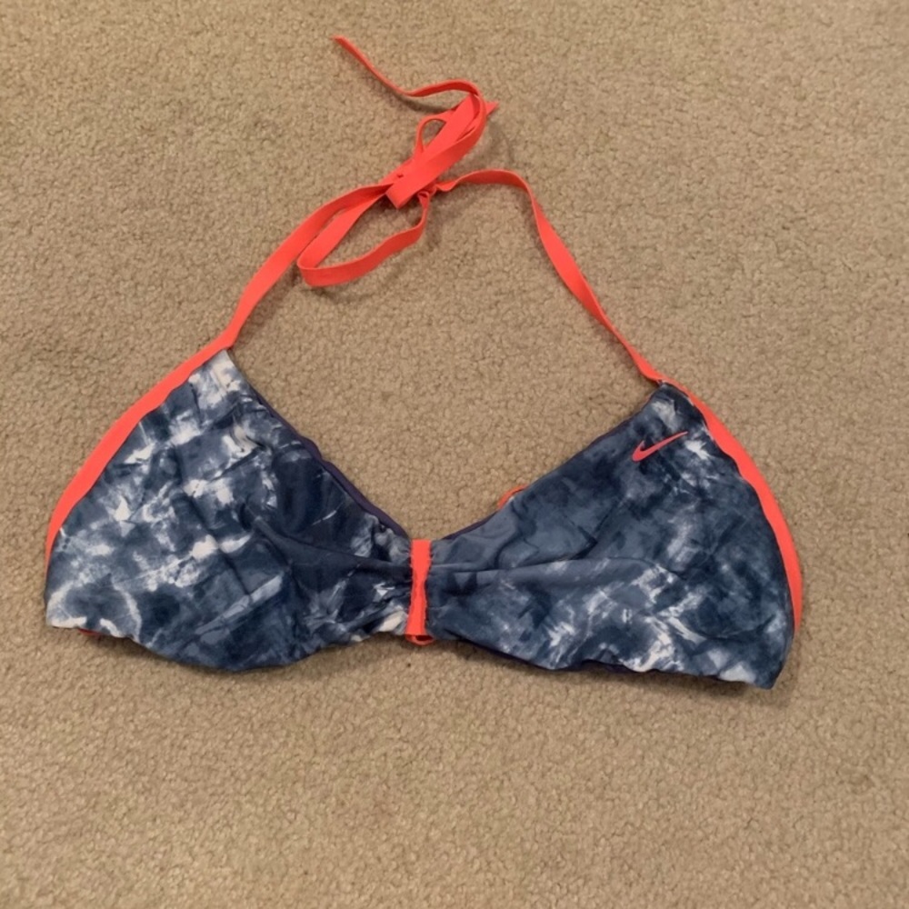 NWOT NIKE reversible tye dye swim top